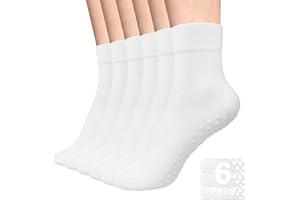 DIBAOLONG Womens & Mens Low Cut Socks, 6-Pair Ankle No Show Athletic Short Cotton Socks