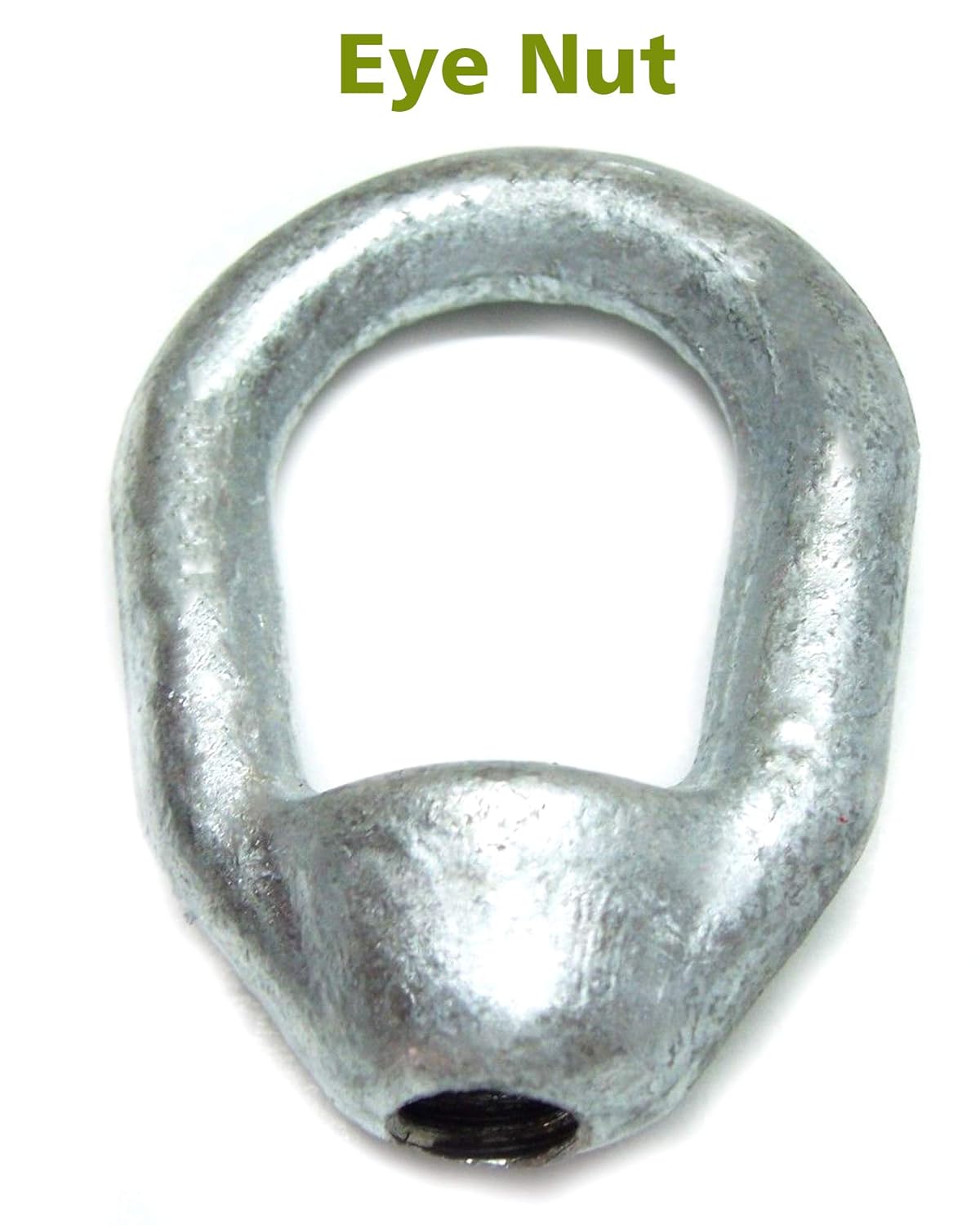 Eye Nut 1/2" Tap 3/8" Bail 10Pcs Hot Galvanized Drop Eye Nuts