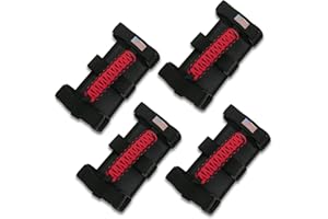 Kujunpao 4 X Roll Bar Grab Handles Grip Handle Compatible with Jeep Wrangler JLU JK JKU TJ YJ LJ JT JL & Gladiator JT 1955-2022 UTV & ATV(Red)