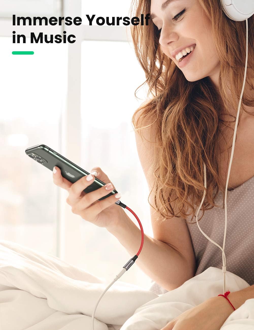 UGREEN Headphones Adapter for Apple MFi Certified iPhone Lightning to 3.5mm Jack Converter Compatible for iPhone 12 Mini 12 Pro Max 11 Pro Max X XR XS iPhone 7 7P 8 8P: Electronics