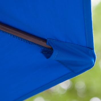 Amazon Com Coral Coast 9 Ft Sunbrella Commercial Grade Aluminum Wind Resistant Patio Umbrella Garden Outdoor