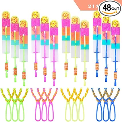 light up slingshot rocket