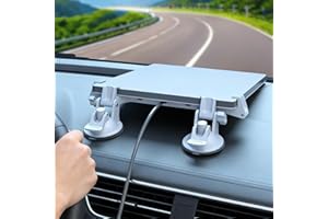Linkoostar for Starlink Mini Mount for Dashboard, for Starlink Mini Car Suction Cup Mount for Dashboard & Windshield Suitable