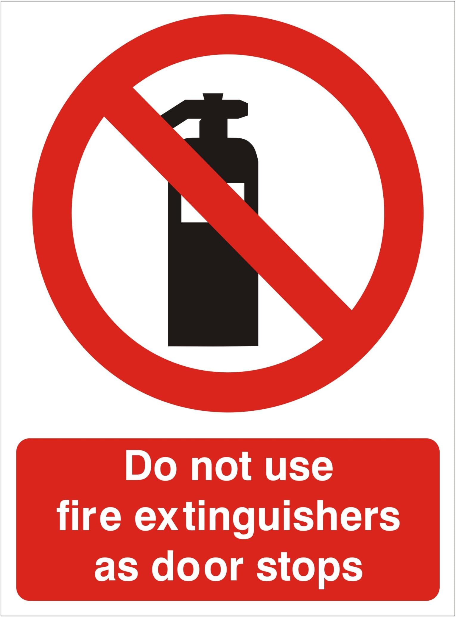 UK Safety Store PRG.42W-RP Sign