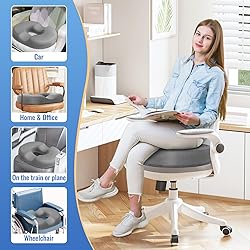 CloudBliss Donut Pillow Seat Cushion Chair Pad for