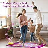 Rodzon Dance Mat Toys for Girls with LED Lights 3 Modes Adjustable Volume view 5