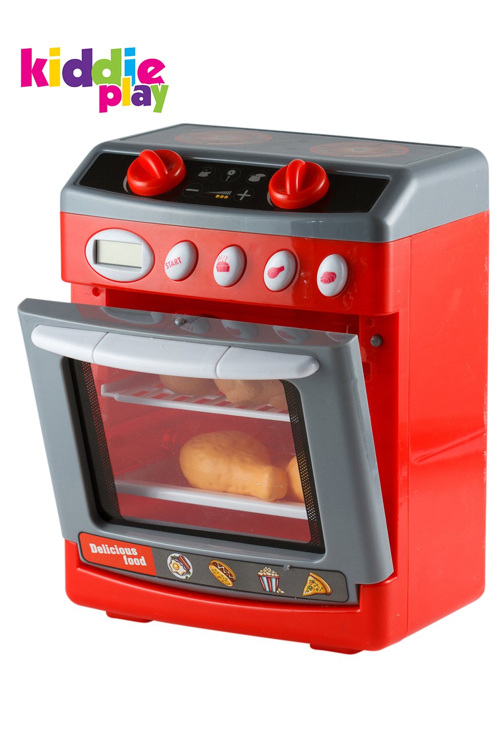 Buy Kiddie Play Pretend Play Electronic Toy Oven With Play Food For Kids Online At Low Prices In India Amazon In