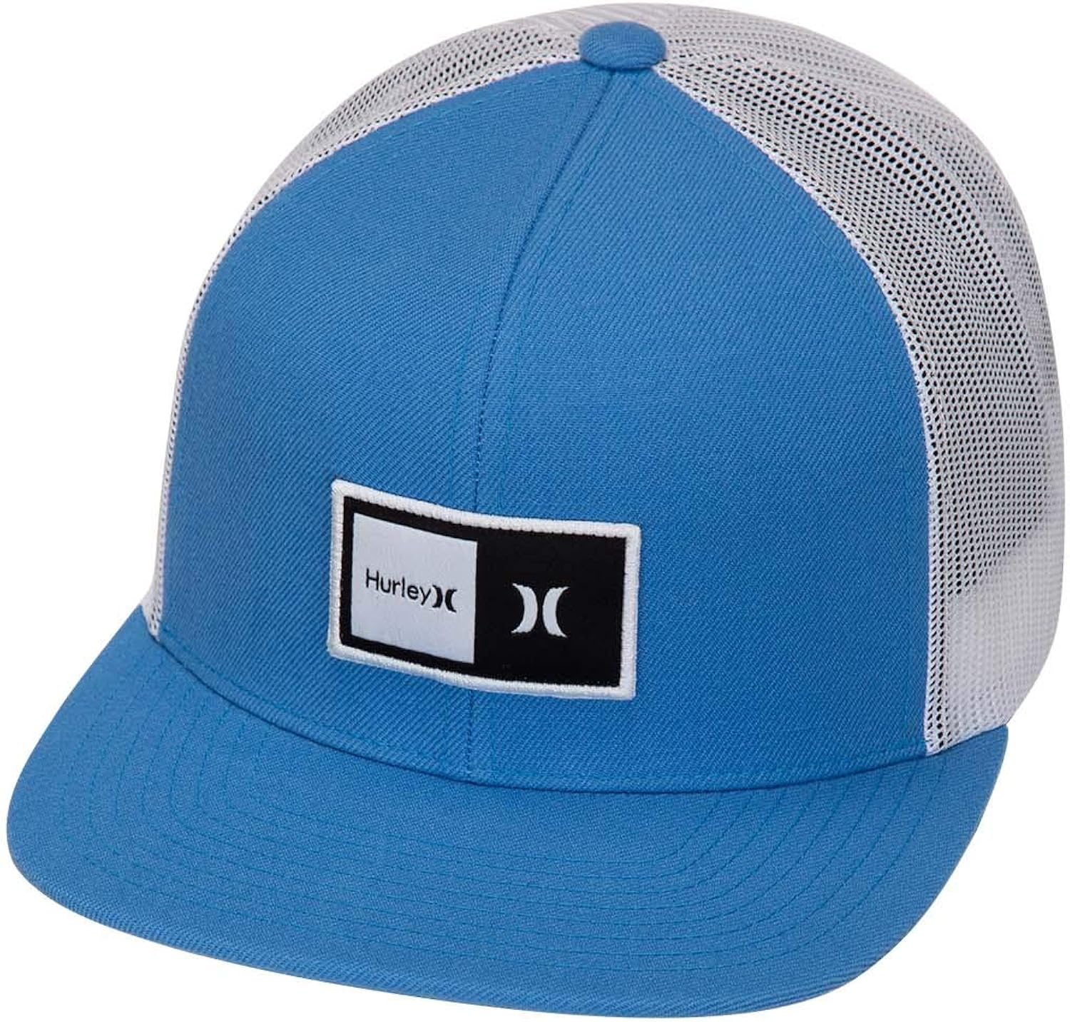 Hurley Men's Logo Patch Trucker Baseball Cap: Clothing