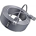 Starlink Cable Gen 3/Starlink Mini, Replacement Standard Cat6 Cable, Waterproof Ethernet Starlink Mini Cable, Starlink Internet Kit Satellite Cable Extension for Starlink V3/V4/Mini, Gray (30FT/10M)