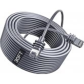 SURVADV Starlink Mini Ethernet Cable, Replacement Starlink Cat 6 Cable, Network Cable for Starlink Mini/Gen 3, Waterproof Starlink Cable Extension for Starlink V3/V4/Mini, Gray (30FT/10M)