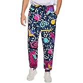 80s 90s Men's Sweatpants Retro Costumes Hip Hop Track Pants Vintage Jogger Workout Pants Sports Outfits for Men & Women