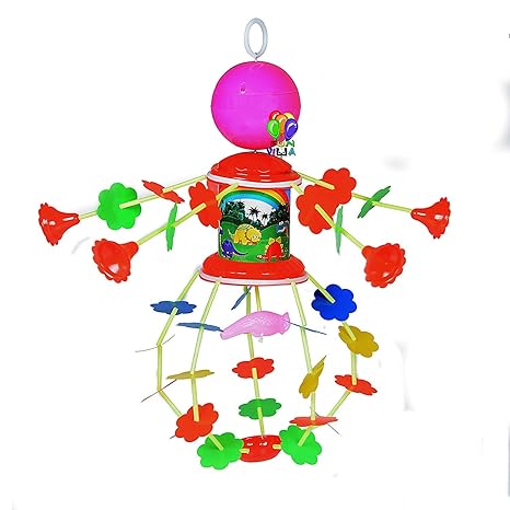 FOREMOST Infant Jhoomar Musical Cradle Toy for New Born Battery Operated