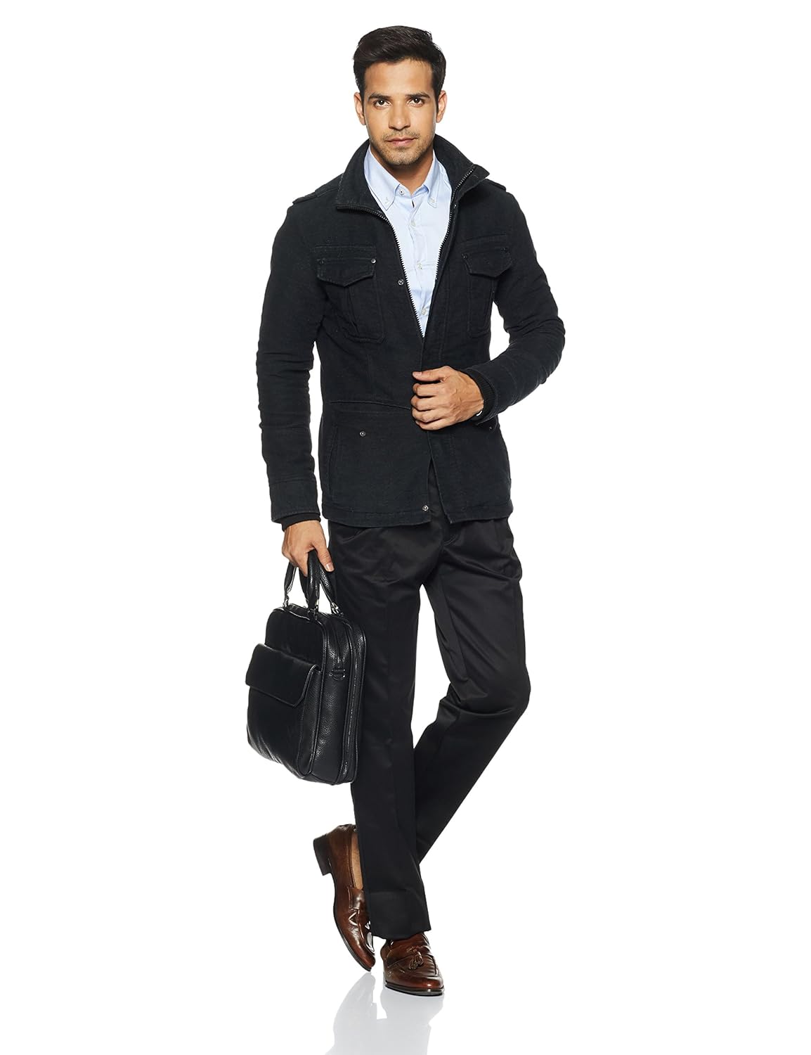 peter england men's formal trousers