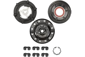 Anlseiod A/C Compressor Clutch Assembly Kit Compatible for Yaris 1.5L 2006 2007 2008 2009 2010 2011 2012 AC Compressor Clutch Kit Replaces# 8831052481 883105248 CO11078C