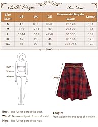 Belle Poque Mini Plaid Skirt for Women Green
