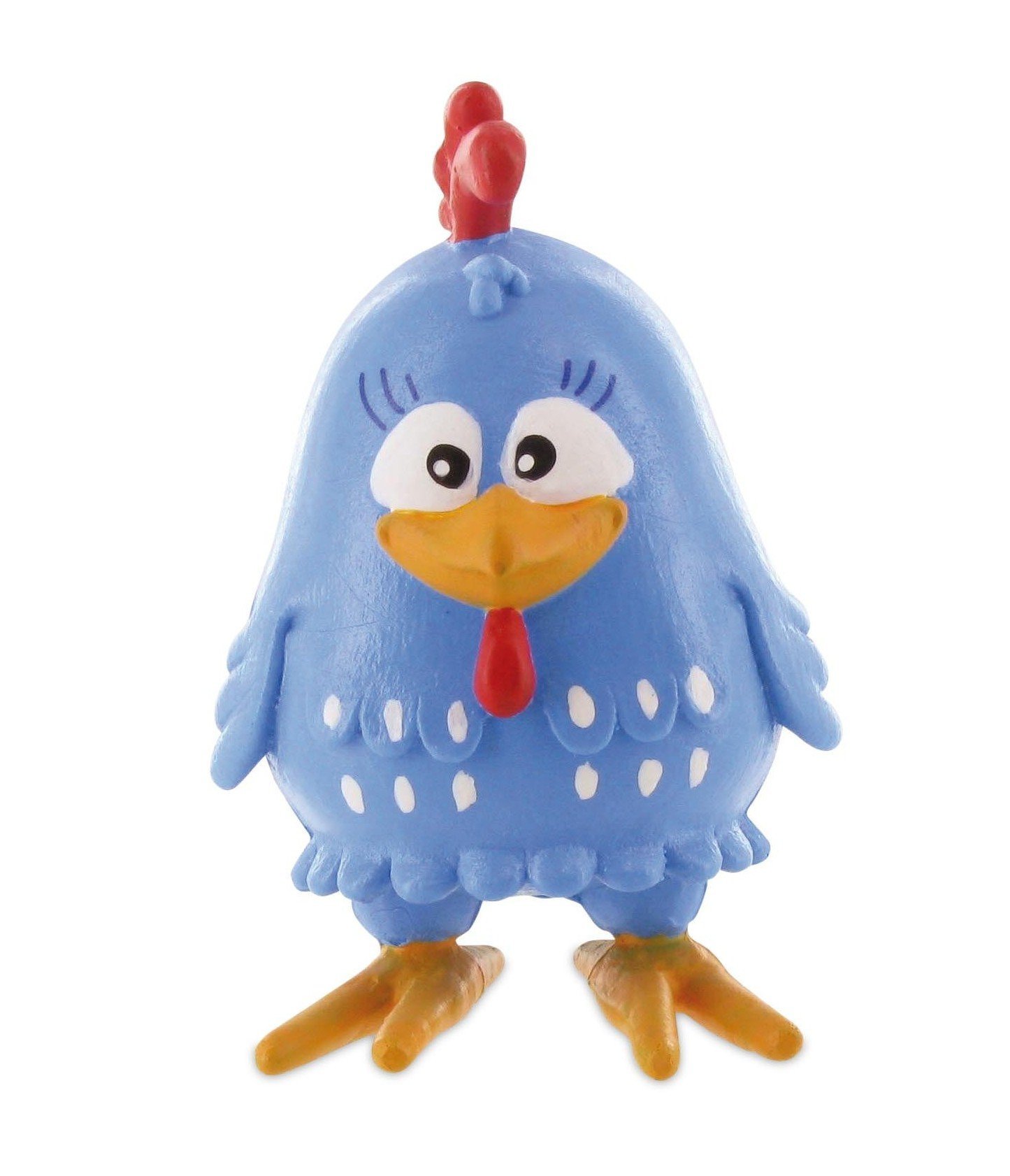 Comansi Figura de Gallinita Pintadita Gallina Galinha Pintadinha Painted Chicken Figure (97071), Multicoloured