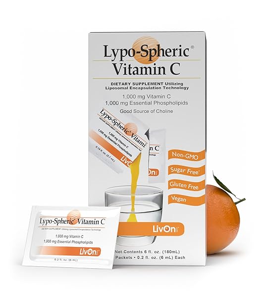 LIVON LABORATORIES LYPO–SPHERIC VITAMIN C, 1000 MG VITAMIN...