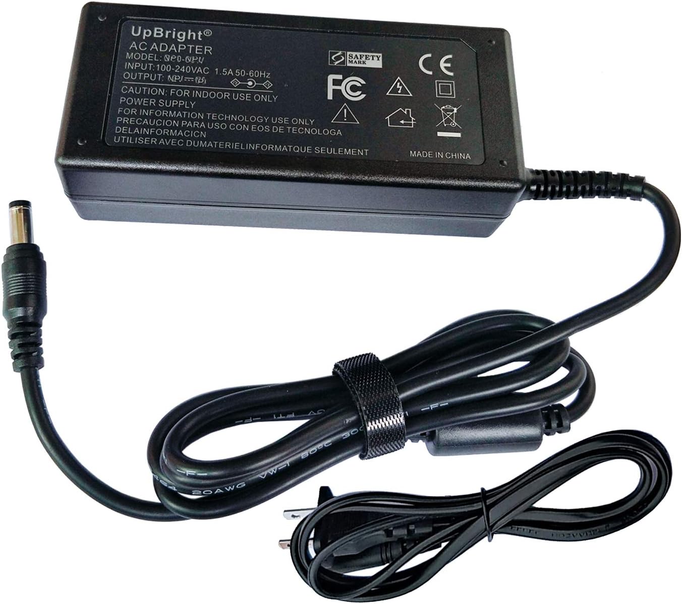 UpBright 19V AC/DC Adapter Compatible with Asus CM-32 Wireless-AC2600 DOCSIS 3.0 Cable Modem Router RT-AC88U Dual-Band wireless-AC3100 D450CA D450CA-AH21 19VDC Power Supply Cord Battery Charger PSU