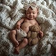 BABESIDE Full Body Silicone Reborn Baby Dolls - 12 Inch (Weight 3 lb) Weighted Full Silicone Realistic-Newborn Baby Doll Real Life Baby Dolls with Complete Accessories & Gift Box