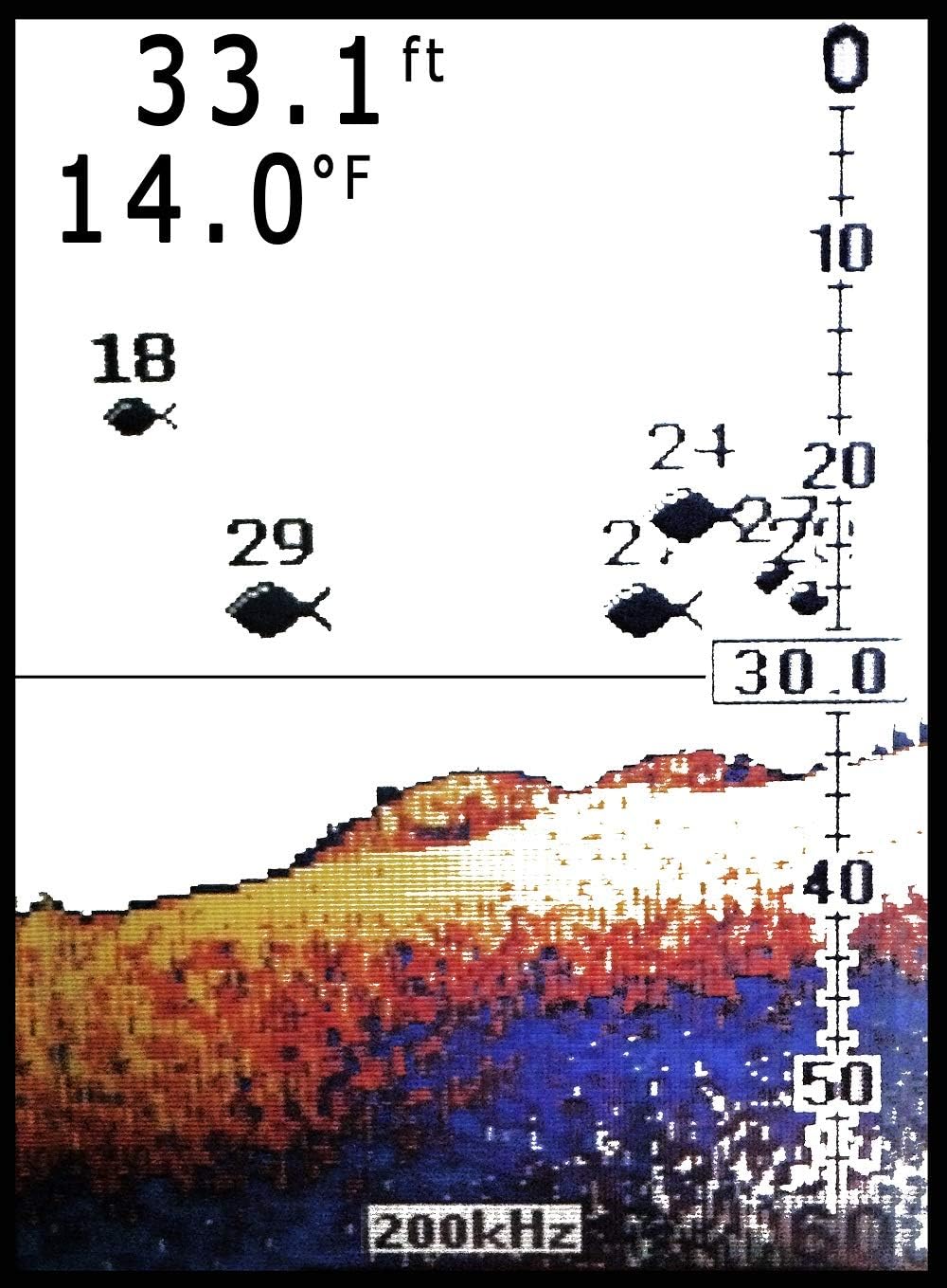 HawkEye Fishtrax 1C Fish Finder with HD Color Virtuview Display
