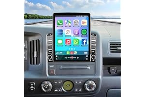 Double Din Car Stereo Radio for Honda Ridgeline 2006-2014 9.7 inch Touch Screen Head Unit for CarPlay Wireless Andriod Auto G