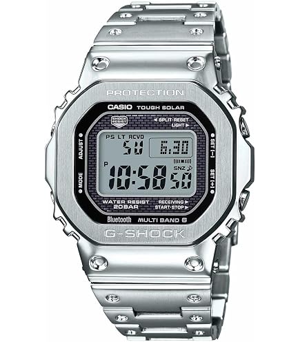 シロネコ　G-SHOCK GMW-B500D-3JF Amazon.com: Casio G-Shock GMW-B5000D-3JF Full Metal Chronograph