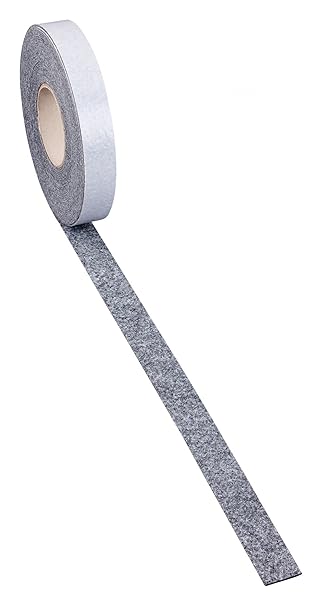 haggiy® Filzstreifen 12,5m x 30mm Rolle, selbstklebend, Dicke 1,7mm