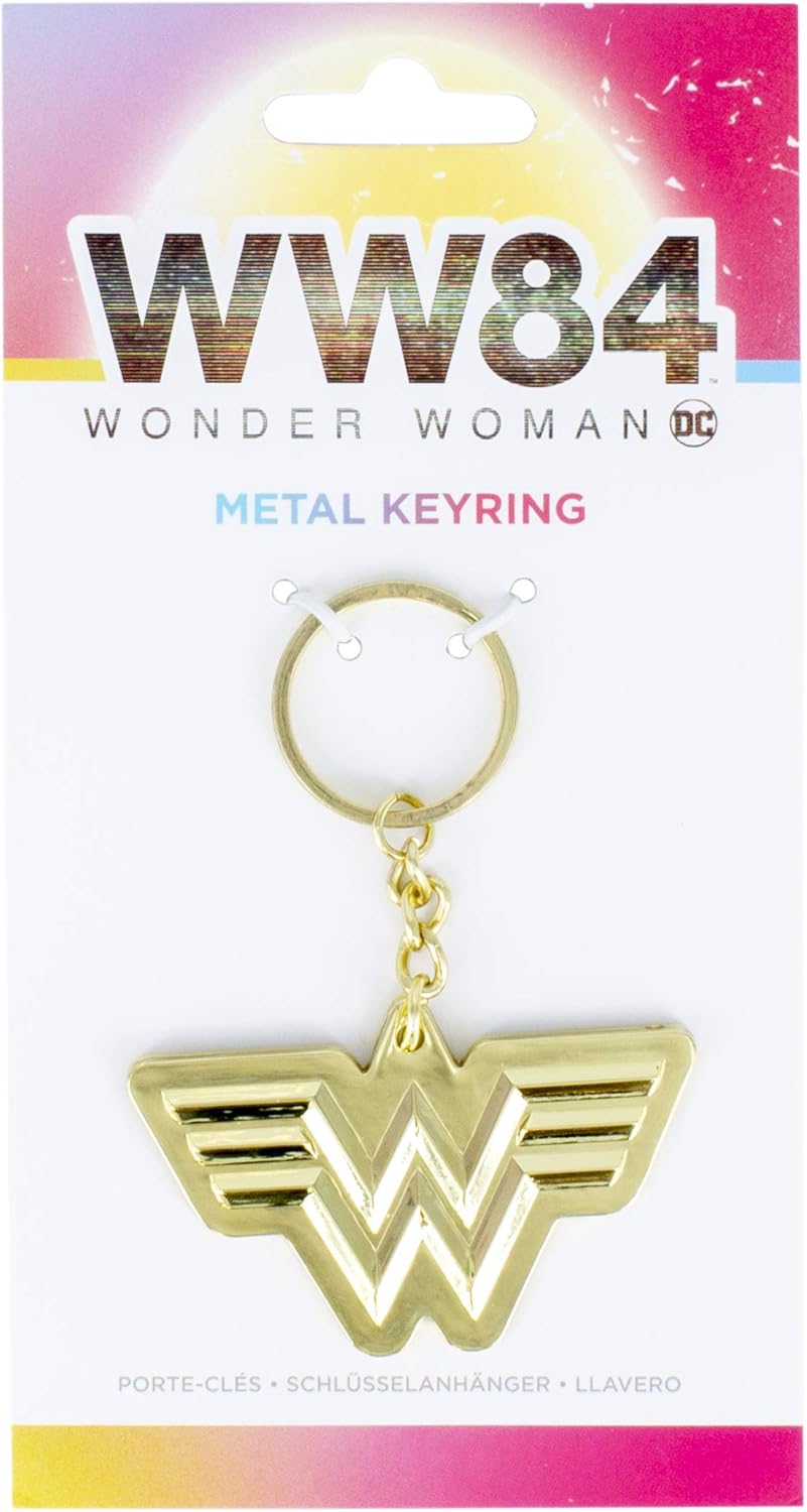 Paladone Ww84 Gold Keyring Portachiavi, Multicolore, Taglia