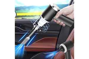 ZZKHGO Handheld Car Vacuum Cleaner 120W Powerful Small Car Vacuum Cleaner Mini Car Vacuum with USB Portable Vacuum Cleaner Wireless Handheld Car Vacuum Cleaner Handheld Vacuum Cleaner Prime Big Deals Days