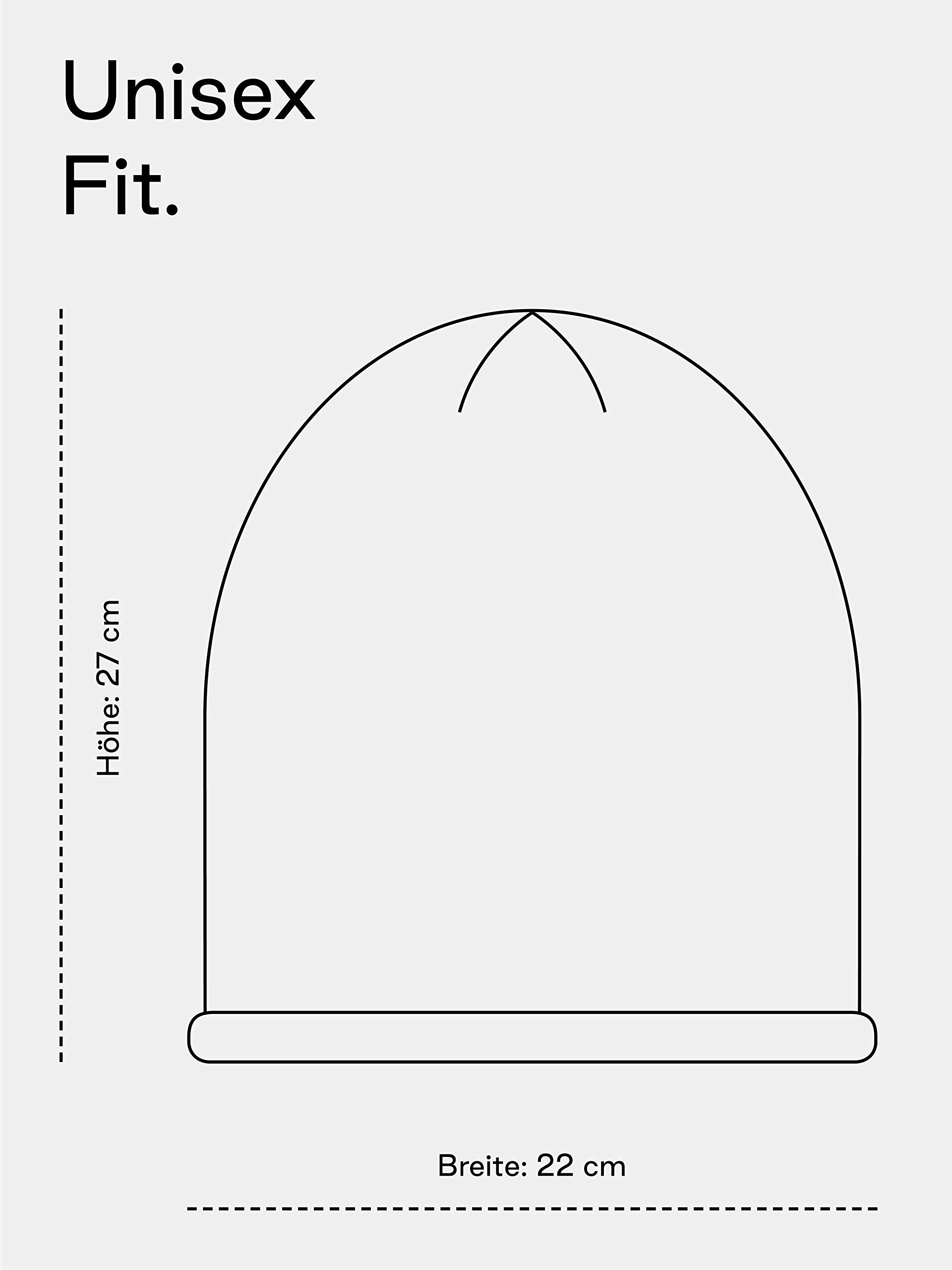 Enter the Complex® Leichte Merino Mütze, Einlagig Gestrickte Slouch Beanie, 100% Merino Wolle, Damen und Herren, Petrol 3