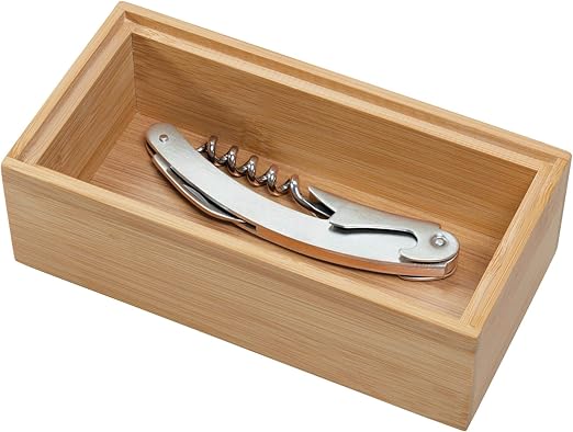 Amazon Com Idesign Formbu Bamboo Drawer Organizer Storage
