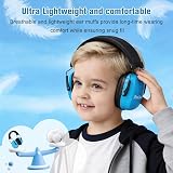 ProCase Kids Ear Defenders Noise Cancelling Headphones Blue SNR 26dB view 5