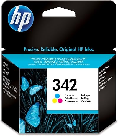 HP 342 Tri-colour Inkjet Print Cartridge Cyan Magenta Yellow Vivera Ink