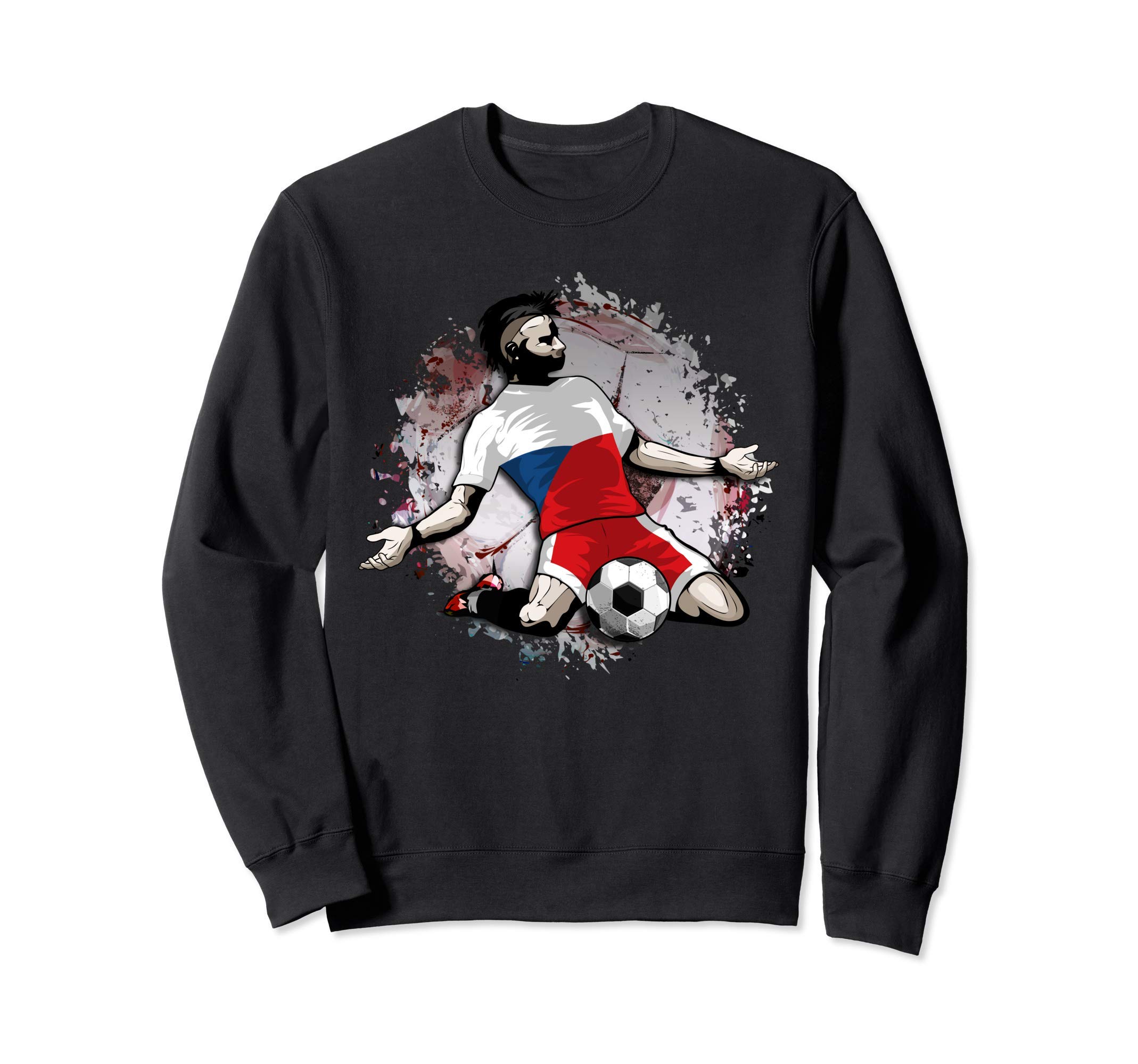 Czech Republic Soccer National Flag Proud Football Lovers Sweatshirt