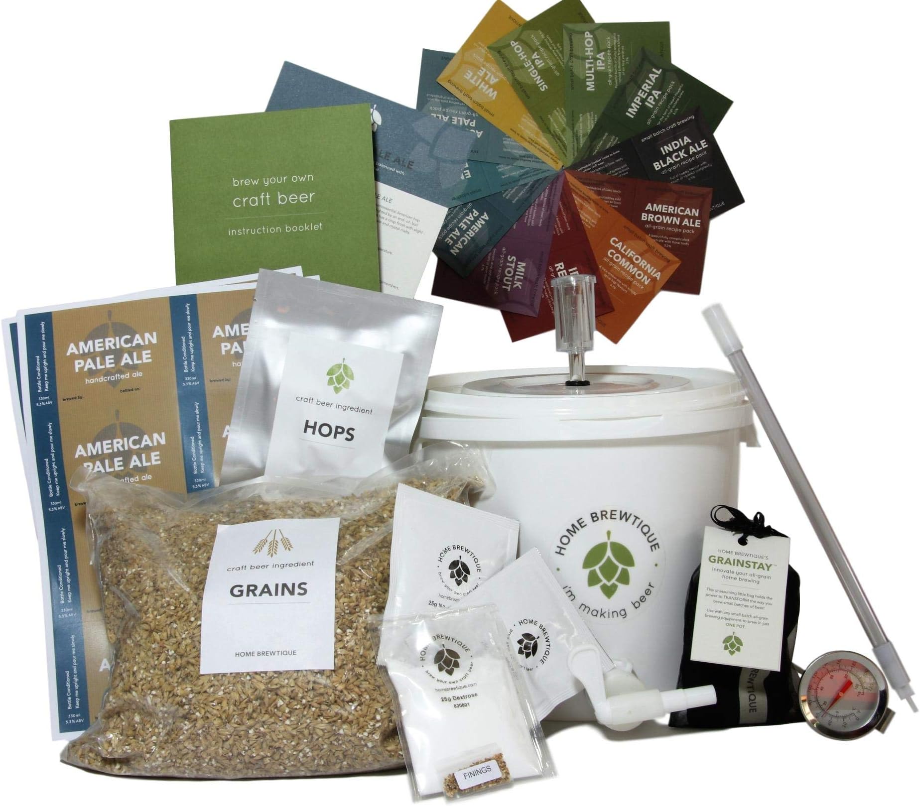 Beginner Small Batch American Brown Ale Brewing Kit