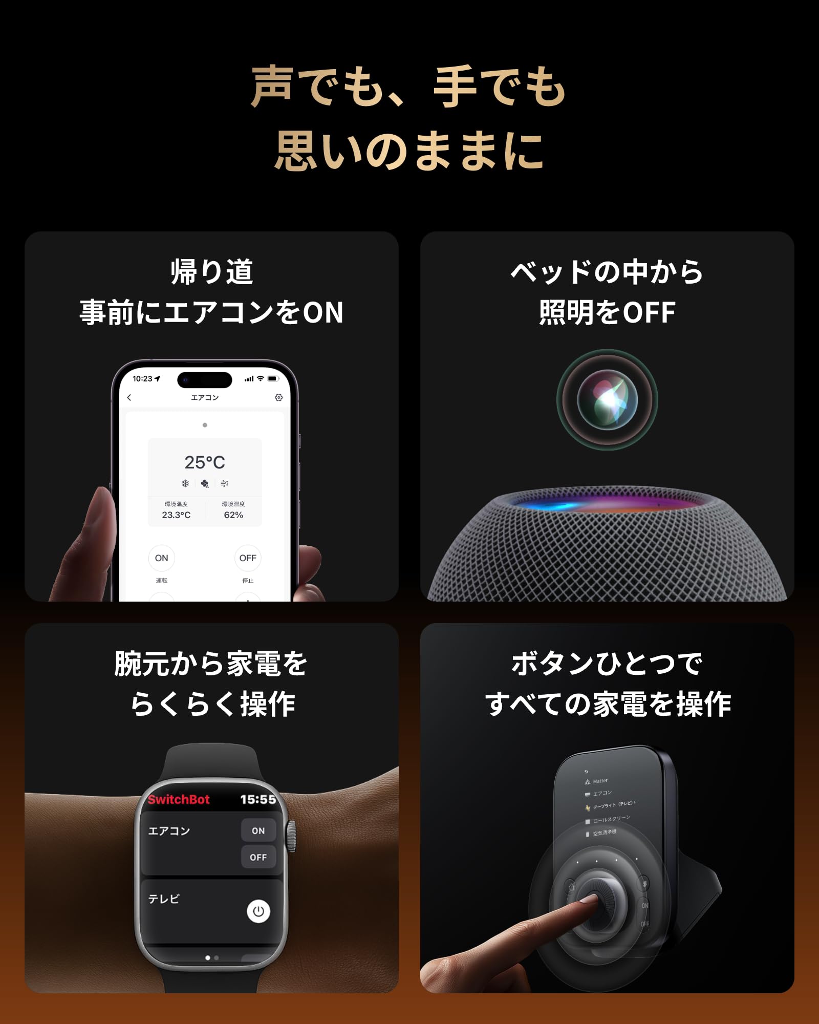 SwitchBot Smart Remote Control Hub 3 Infrared Appliance Management Alexa - 2.4