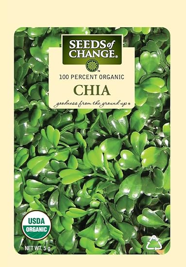 Amazon.com: Semillas del cambio 7957 Chia semillas Orgánica ...
