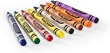 Crayola Ultra-Clean Washable Large Colouring Crayons Assorted 8 Pack view 3