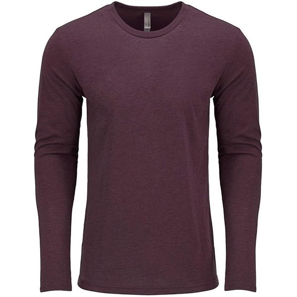 Next Level Unisex Sueded Long-Sleeve Crew XS MIDNIGHT NAVY