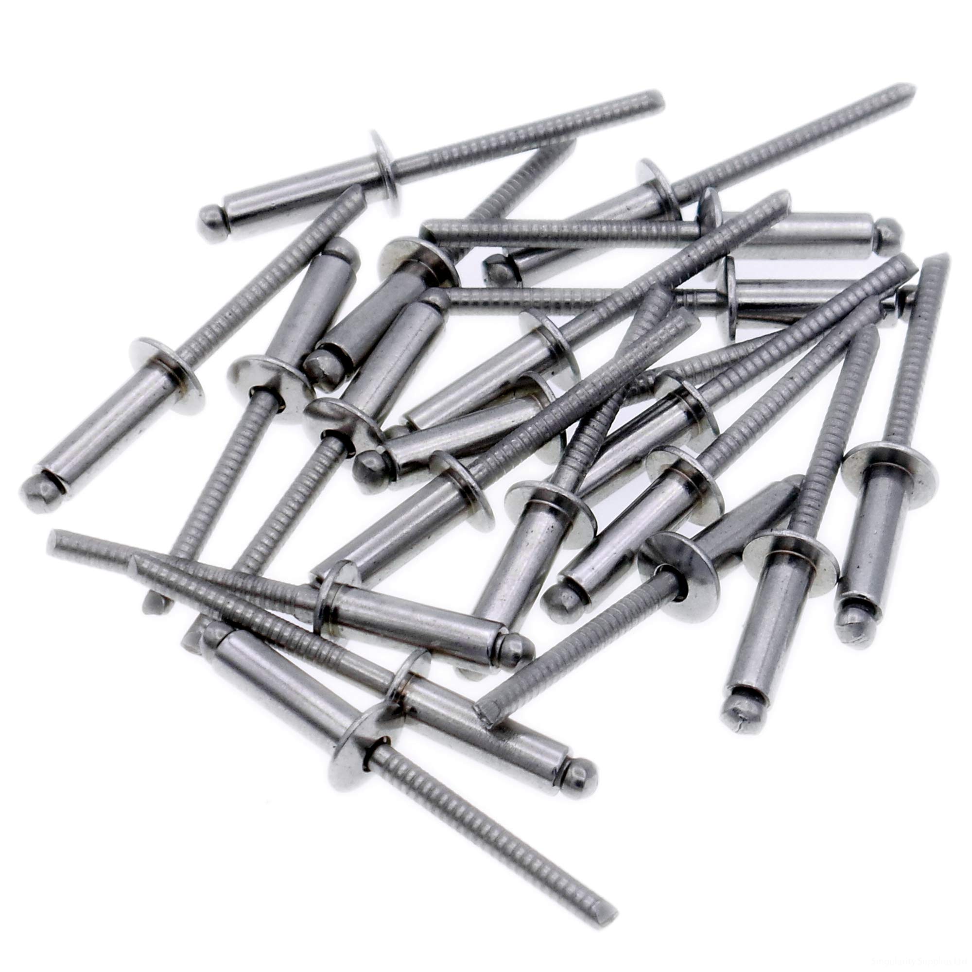 M2.4 (2.4mm x 8mm) Dome Blind Rivet - Stainless Steel (A2) (Pack of 20)