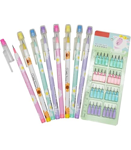 TINYMILLS 24-Pack Koala Stackable Pencils - Multi-Point Push Pencils With Erasers For Party Favors & Classroom