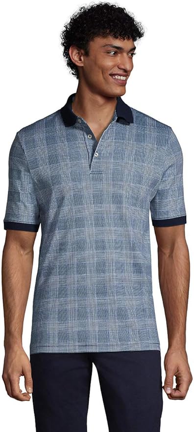 lands end men's long sleeve polo