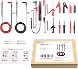 Proster 23 in 1 Multimeter Test Leads Kit with Probes Crocodile Clips Banana view 9