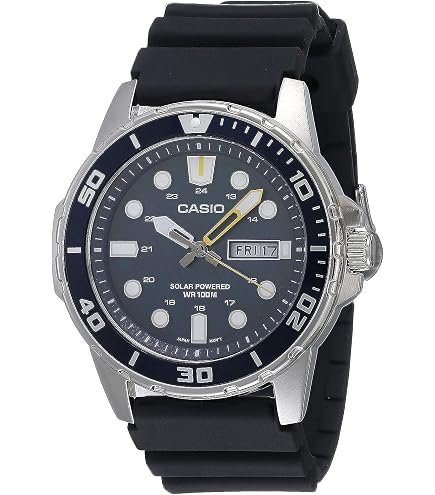 Amazon.com: CASIO WAVE CEPTOR (WVA-M640B-1A2JF) 6 MULTI BANDAS