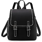 Montana West Black Mini Backpack Purse for Women Vegan Leather Small Womens Backpack Cute Convertible Shoulder Bag