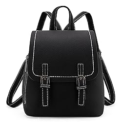 Montana West Black Mini Backpack Purse for Women