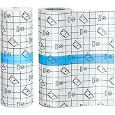 Tattoo Aftercare Waterproof Bandages, 6 in x 4.4 Yard Transparent Stretch Adhesive Shield Bandage, Tattoo Supply Wrap Second Skin Clear Dressing Film for Swimming Showering