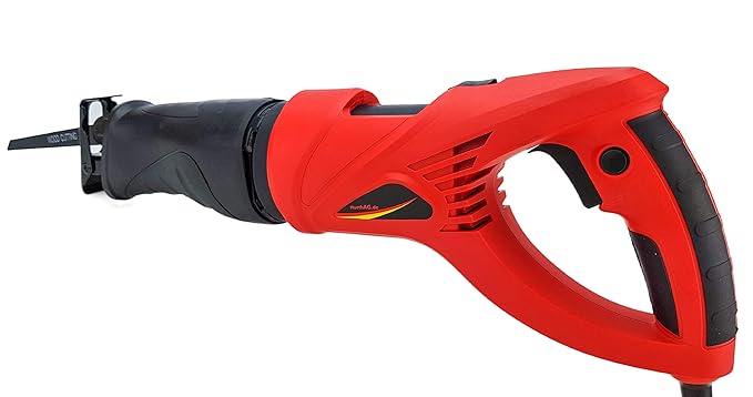 Säbelsäge Professional Reciprosäge Reciprosägeblätter Universalsäge 2700spm 1210W Variabler Geschwindigkeitsschalter 4 Sägebl