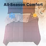 HIG 3 Piece Plum Reversible Duvet King 240x220 OEKO-TEX 10.5 Tog view 2