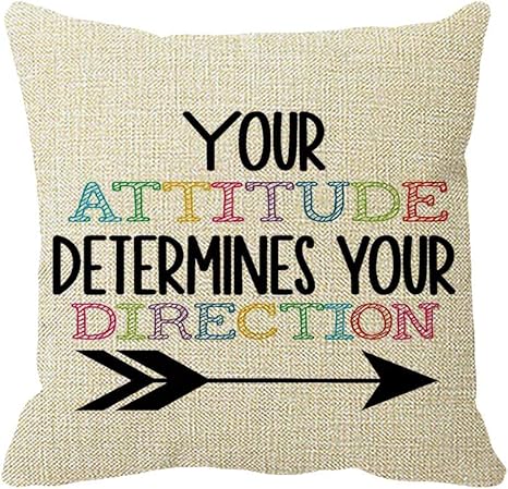 Julyou Taie D Oreiller Inspirants Citations De L Ecole Positive Motivation Citation Taie D Oreiller 50 8 Cm 18in Linen 3 Amazon Fr Cuisine Maison